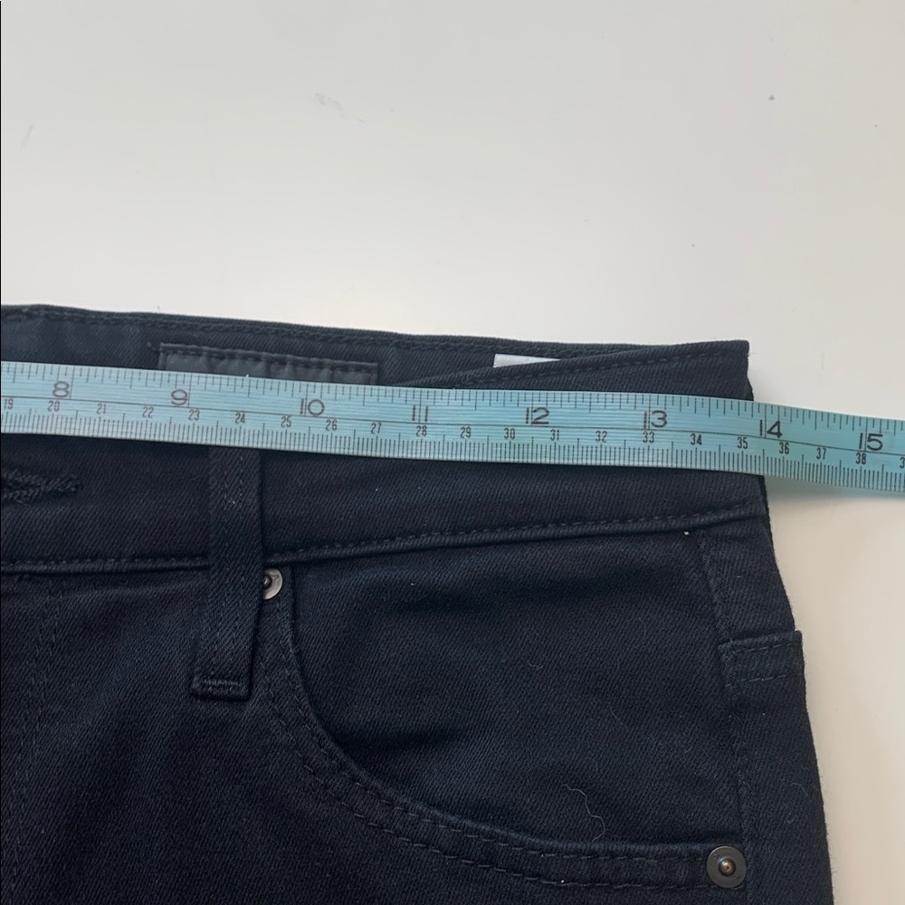 AG Farrah Highrise Skinny Black 26R - Picture 3 of 11